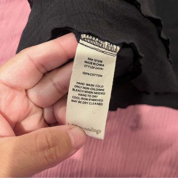 Soft Surroundings Black Tank Top - Picture 5 of 5